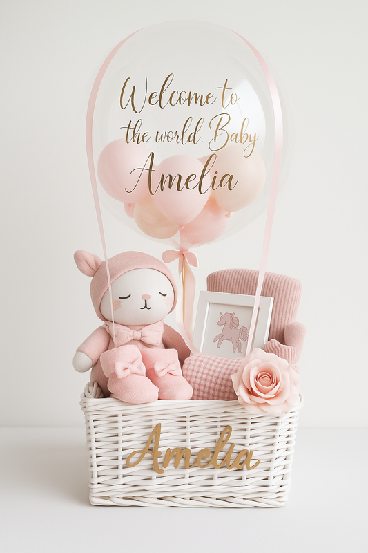 Hello Little Princess – Adorable Baby Girl Gift Baskets to Celebrate Her Arrival