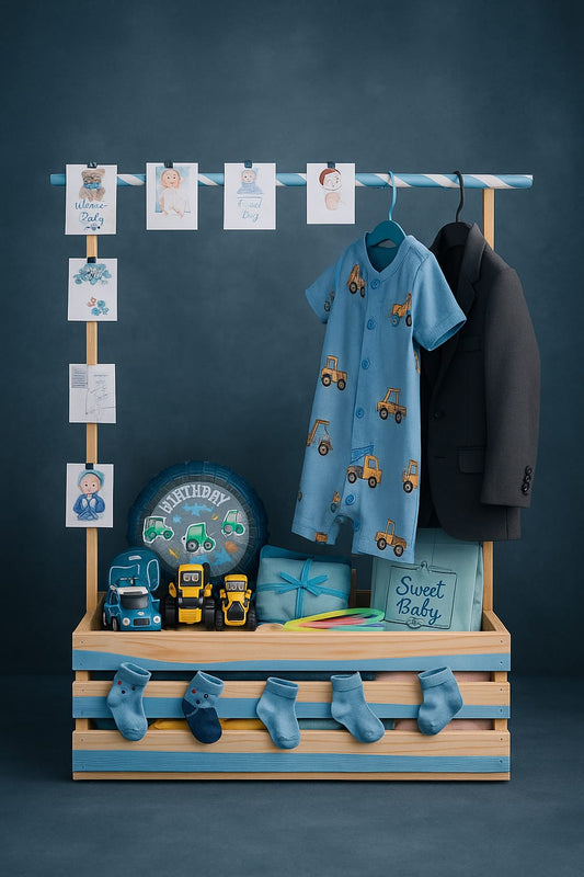 Welcome Little Prince – Baby Boy Gift Baskets Full of Love